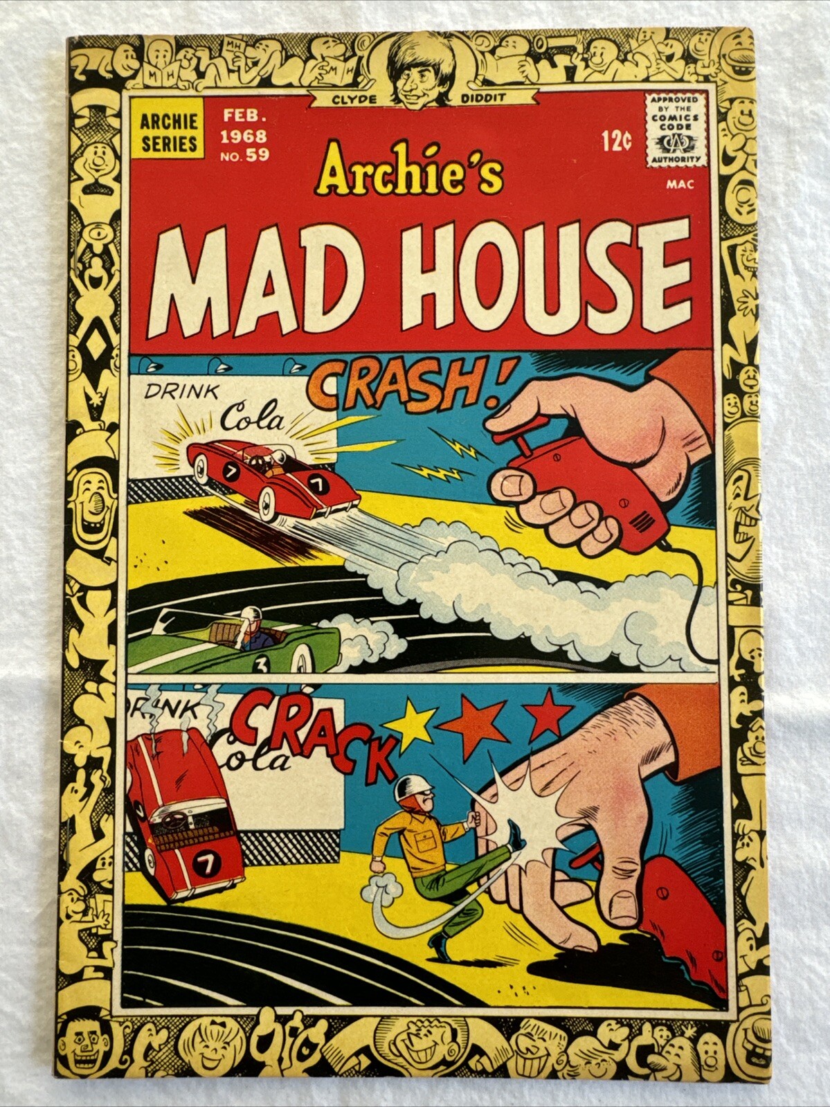 Archie\'s Madhouse #59-1968 fn Mad House Sabrina Captain Sprocket