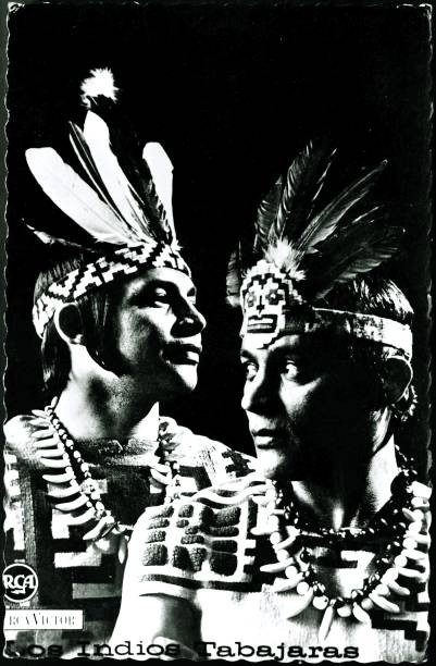 Los Indios Tabajares a musical group represented by RCA pose a pub- Old Photo