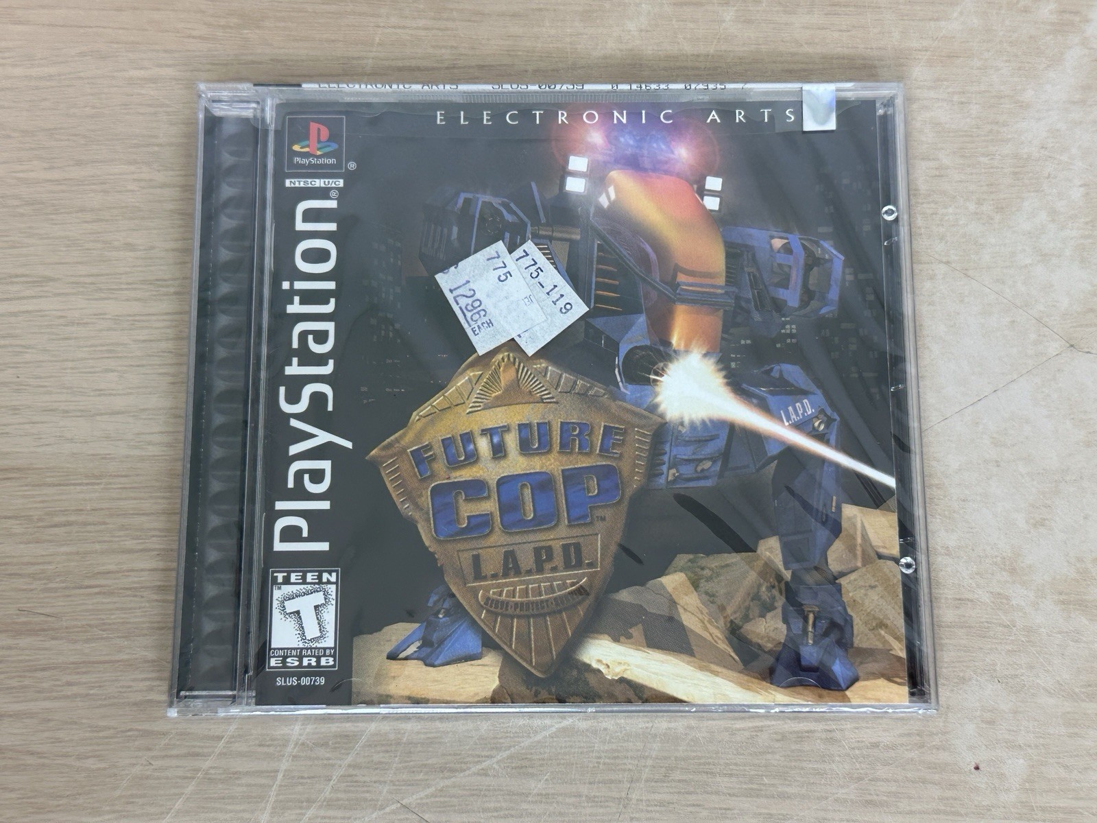 Future Cop: L.A.P.D. RARE SEALED PS1 PlayStation 1 USA Retail Release w/ Hangtab