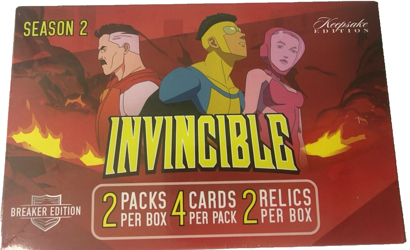 2026 Invincible Season 2 Keepsake Premiere Edition Breaker Box sealed