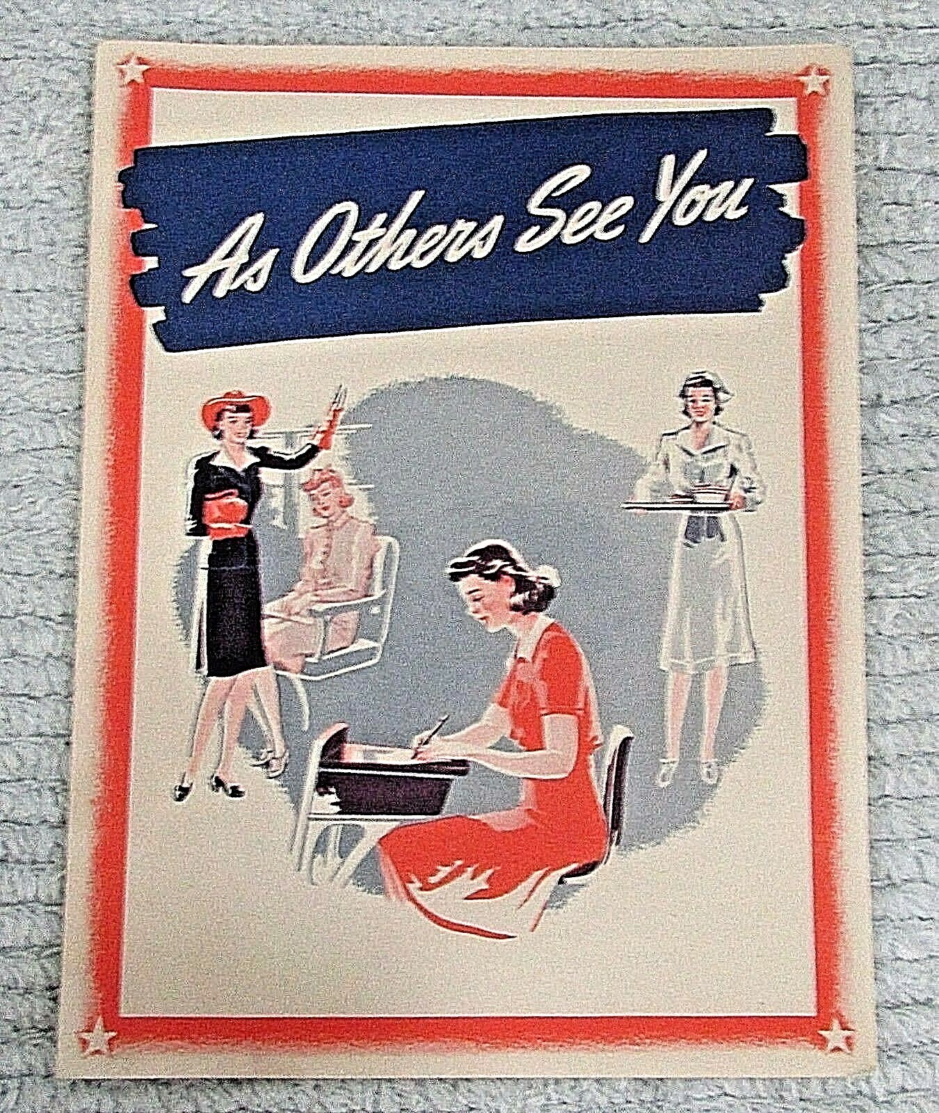 Old 1950s Bristol Myers Deodorant Girls Underarm Hygiene Pamphlet Baths FREE SH 