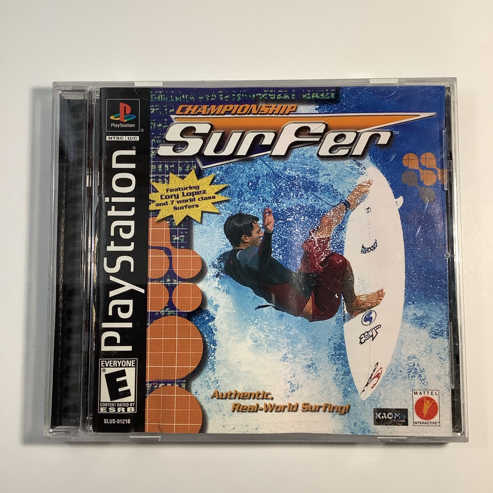 Championship Surfer (Sony Playstation 1) PS1 CIB Complete w Manual