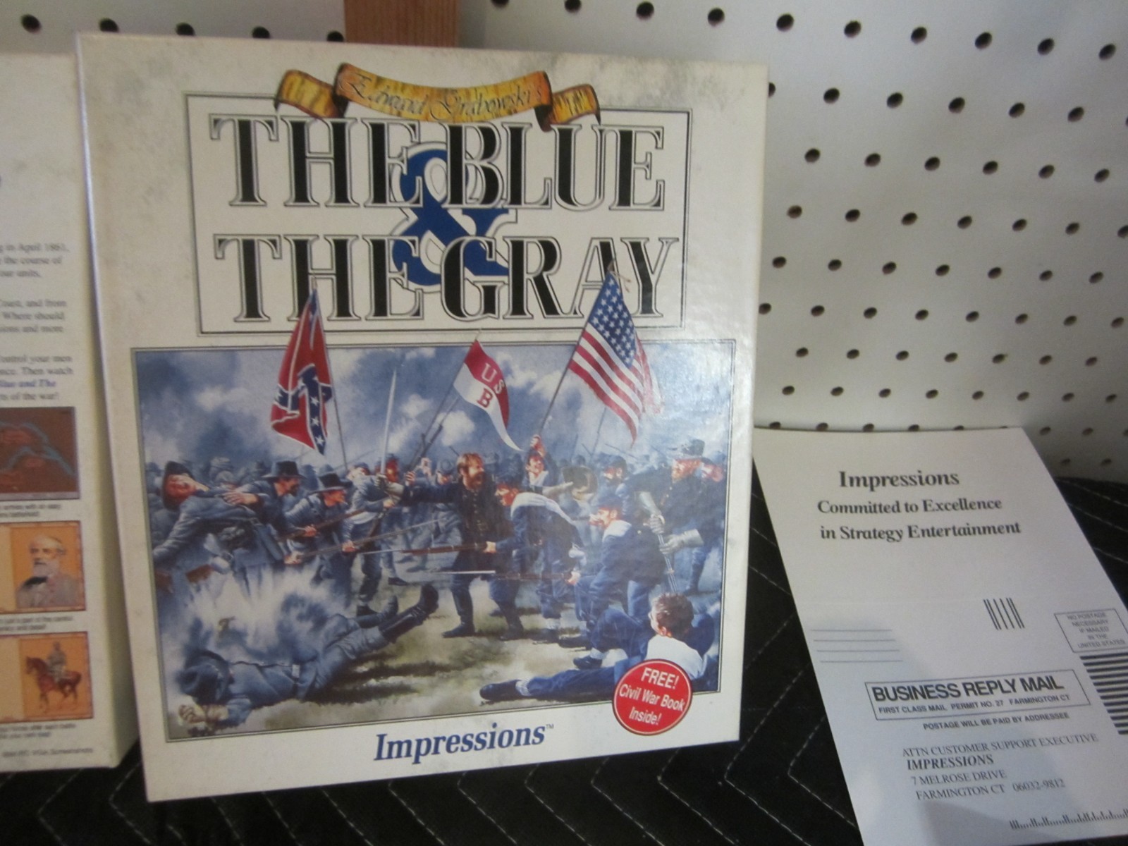 Edward Grabowski's The Blue and The Gray Civil War PC Game Impressions 1993 3.5