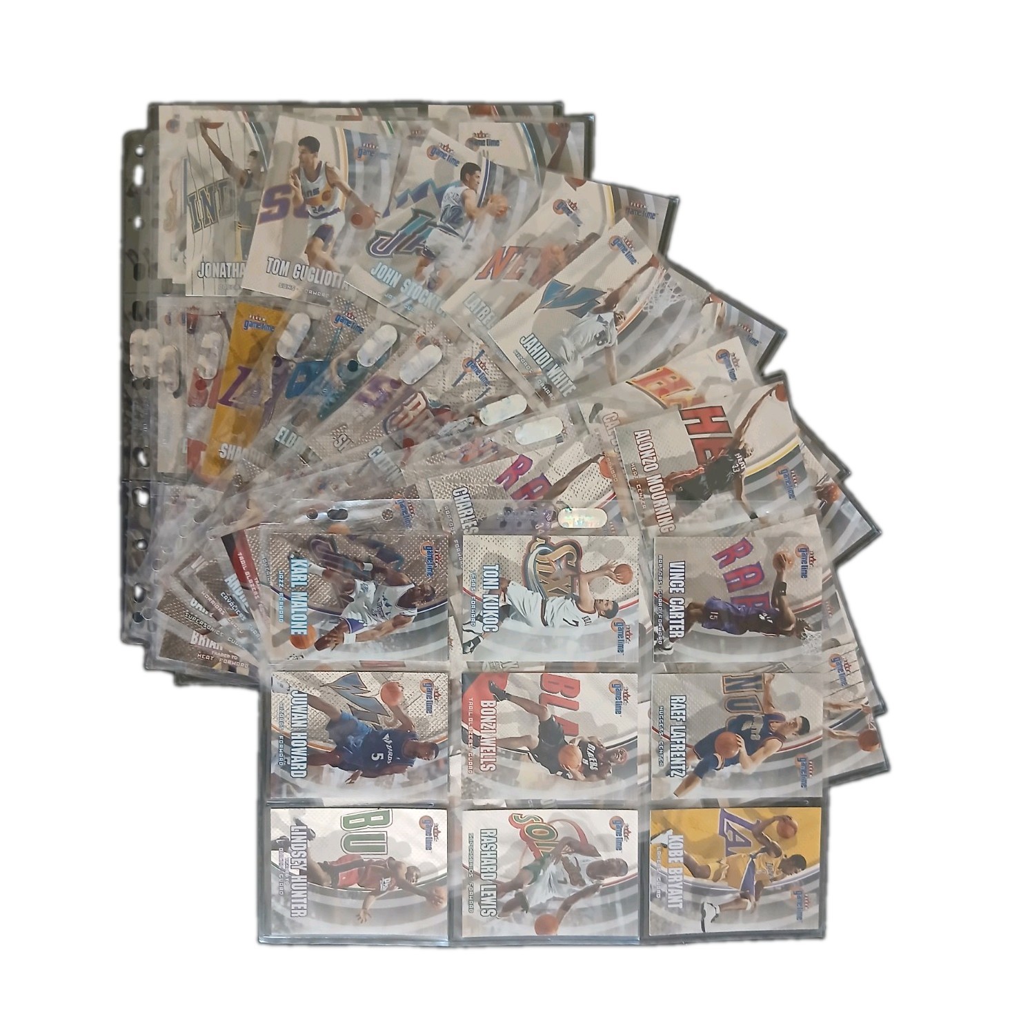 2000-01 FLEER GAME TIME Basketball Skybox FULL SET REGULAR COLLECTION 90 Card