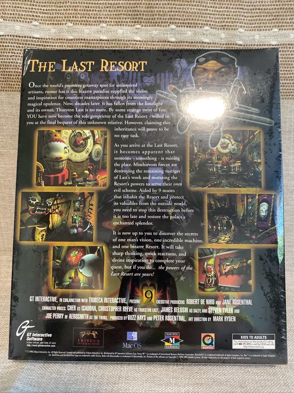 9 The Last Resort PC Big Box, NEW CIB, RARE - MAC OS Factory Sealed