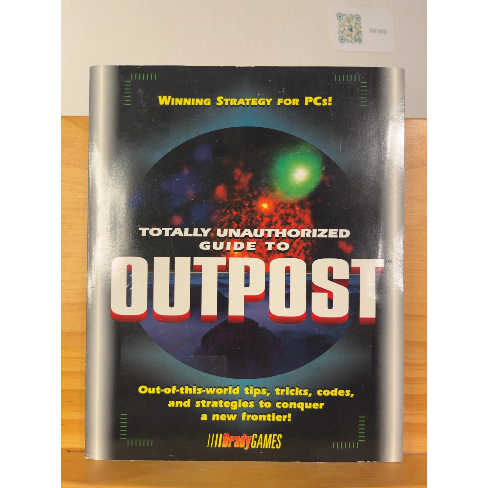 Outpost Totally Unauthorized Guide BradyGames Used Very Good Condition