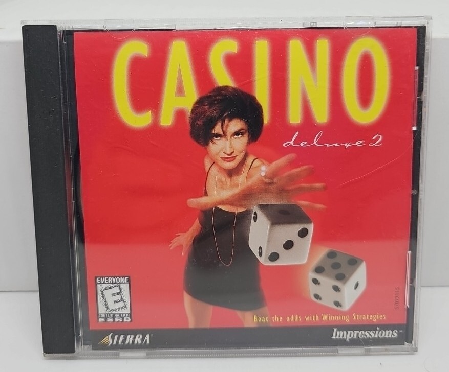 Casino Deluxe 2 (CD-ROM, Windows) Complete Tested - FREE TRACKED SHIPPING 