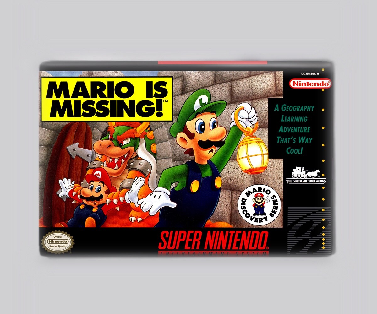MARIO IS MISSING / SNES - 2