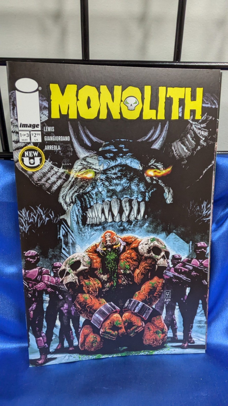 Monolith #1 Cover A. We combine. We pack well.