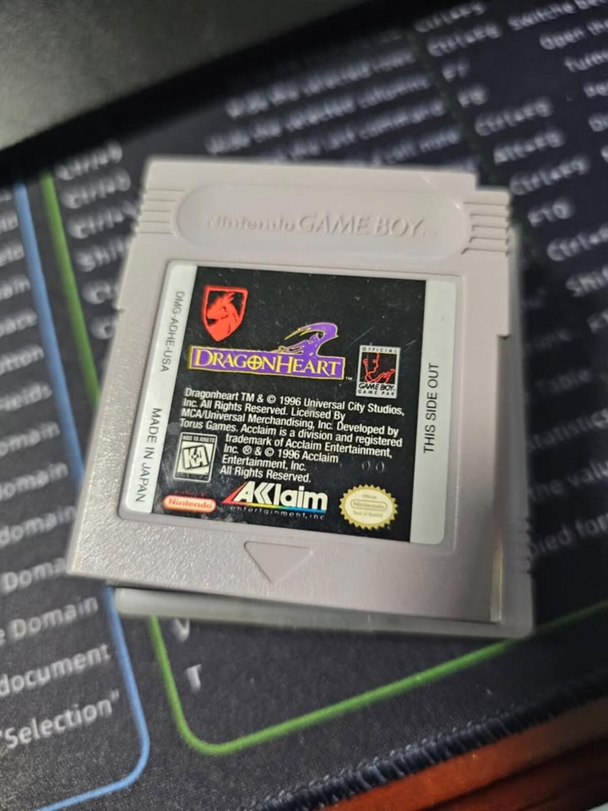 Dragonheart (Game Boy, 1996 – Acclaim Entertainment)