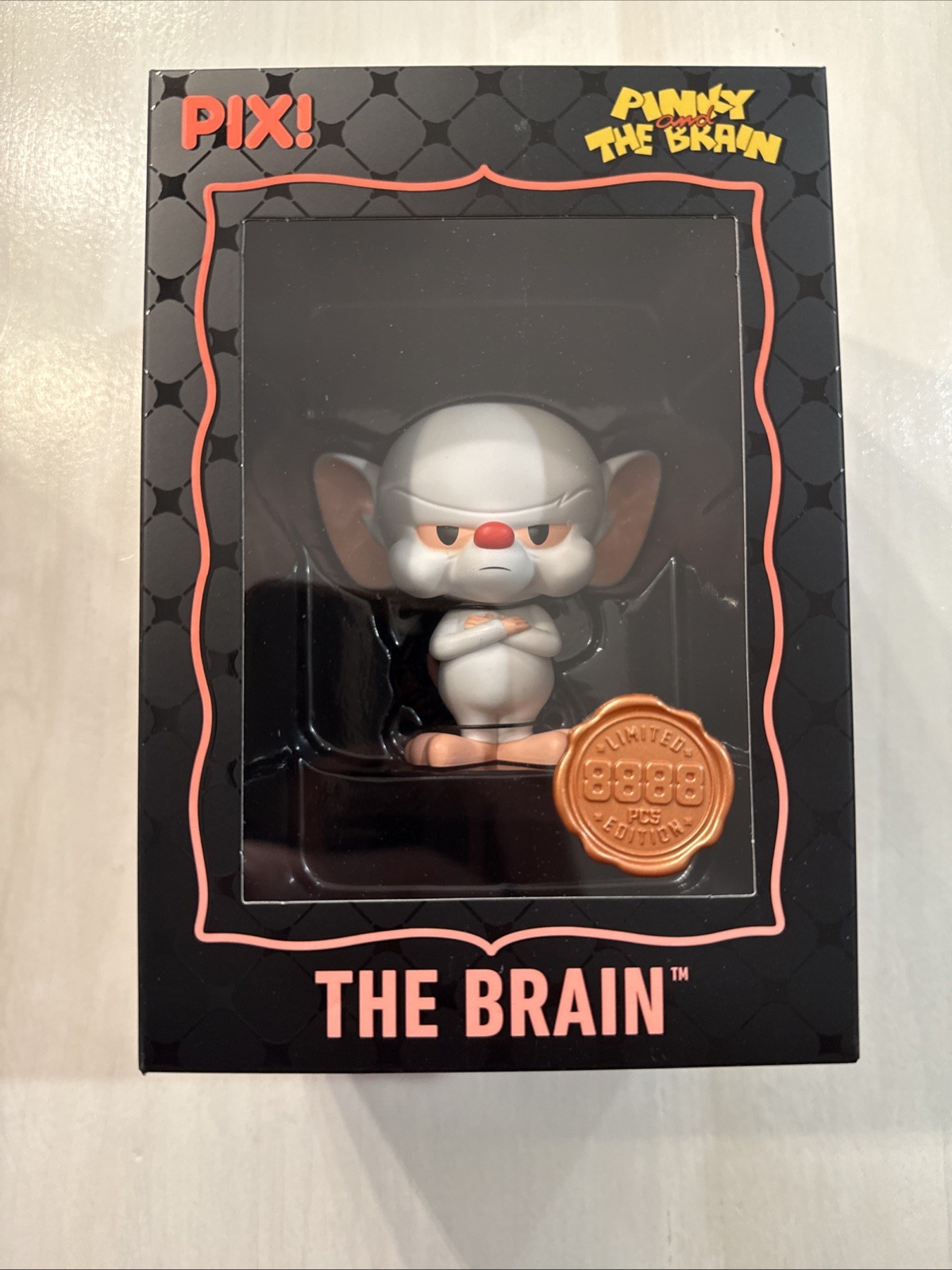 Thrilljoy PIX The Brain Limited Edition Hero Vinyl Figure LE8888