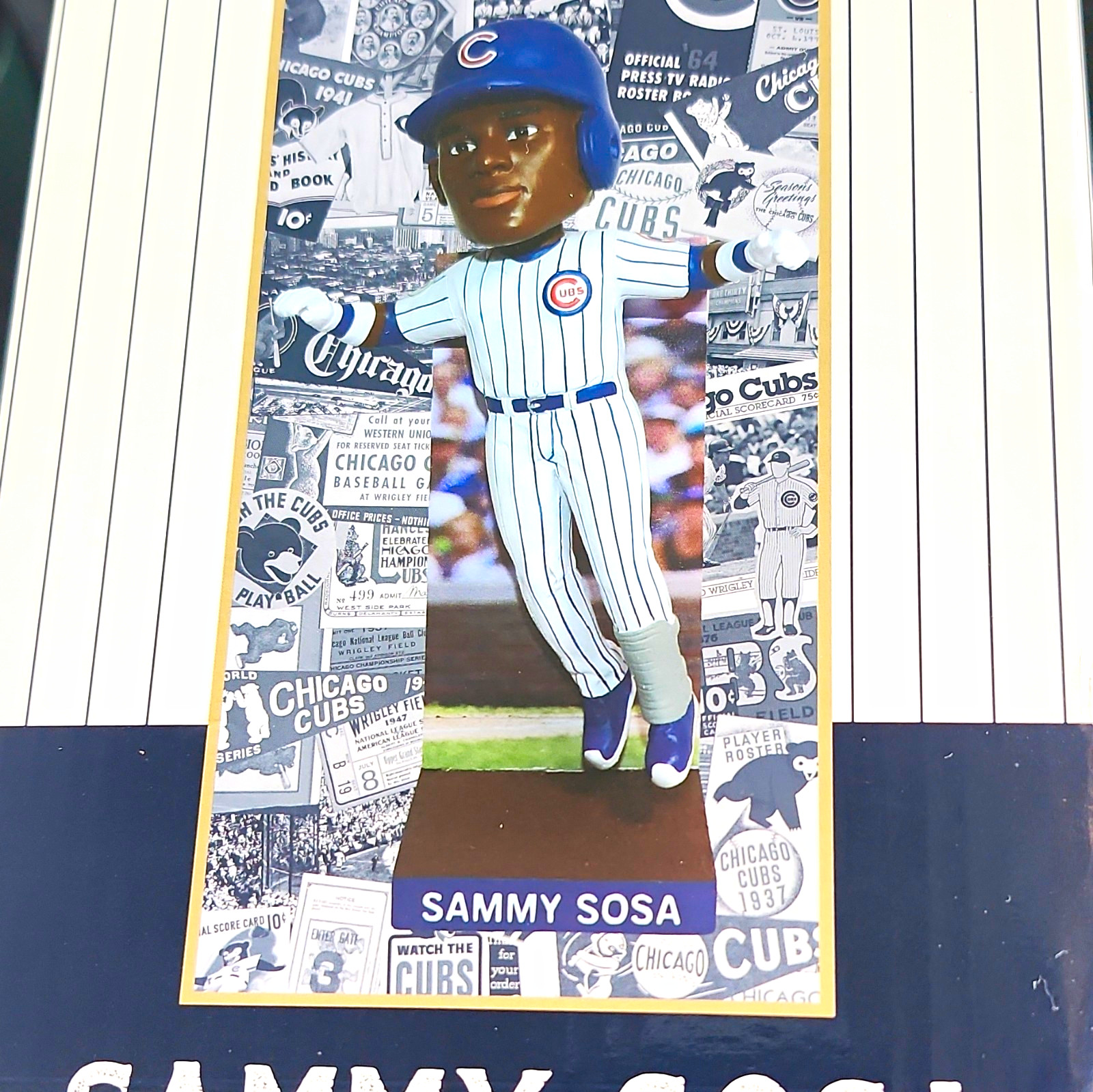 Sammy Sosa Chicago Cubs Baseball Bobblehead Sga 9/13/26