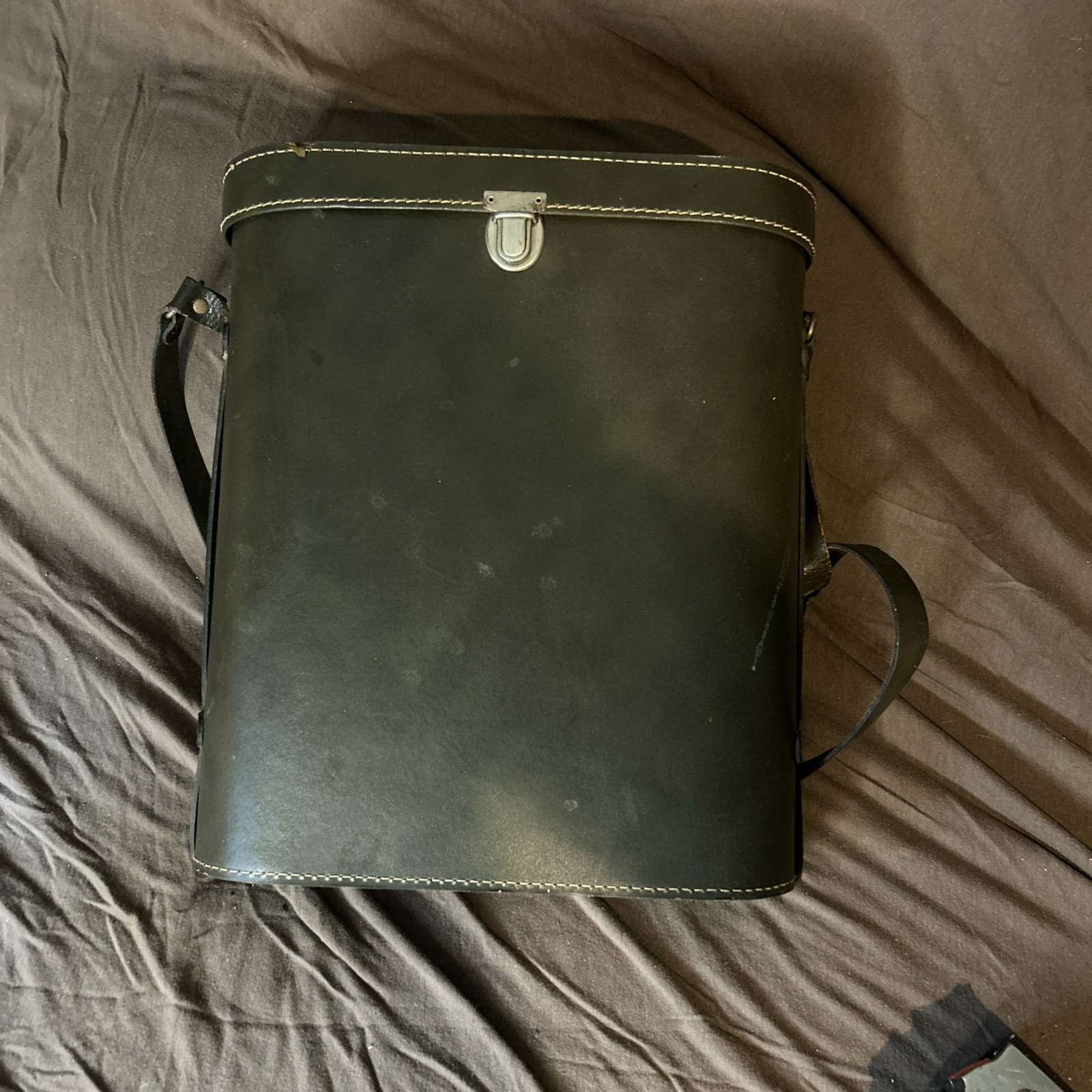 Vintage 1970’s Stanley Aladdin With Double Thermos/metal Case/Strap EXCELLENT 