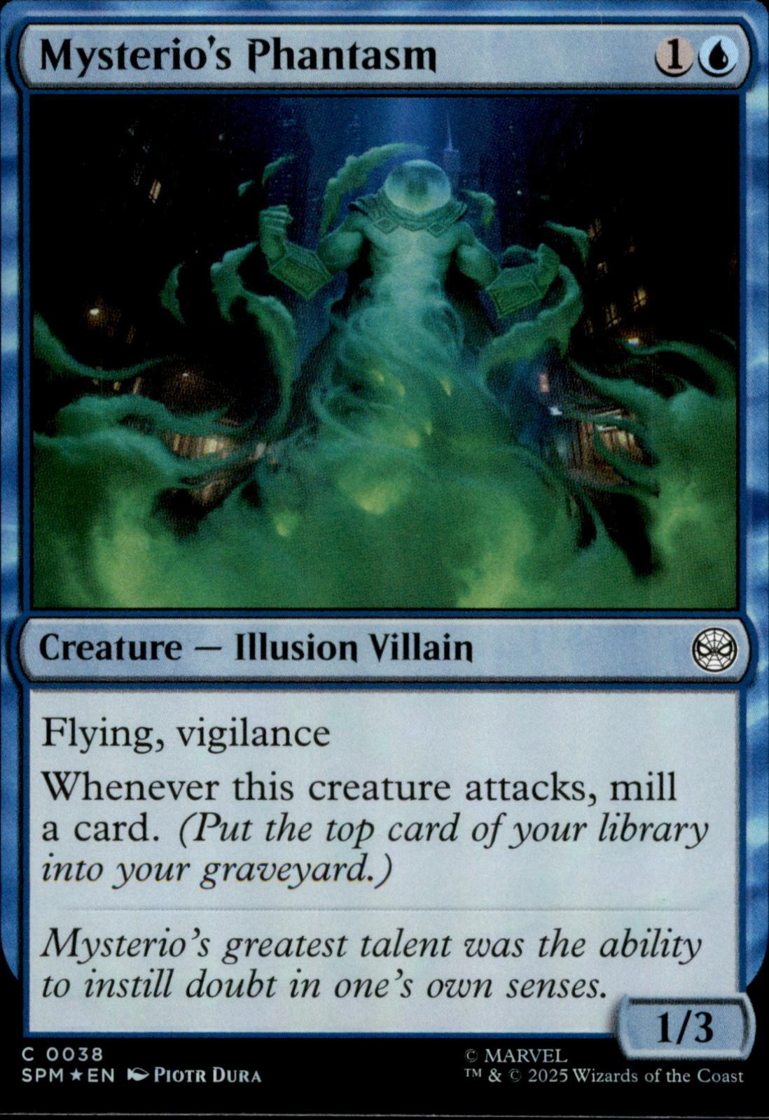 Mysterio's Phantasm 38 | Spider-Man | MTG | NM **FOIL**