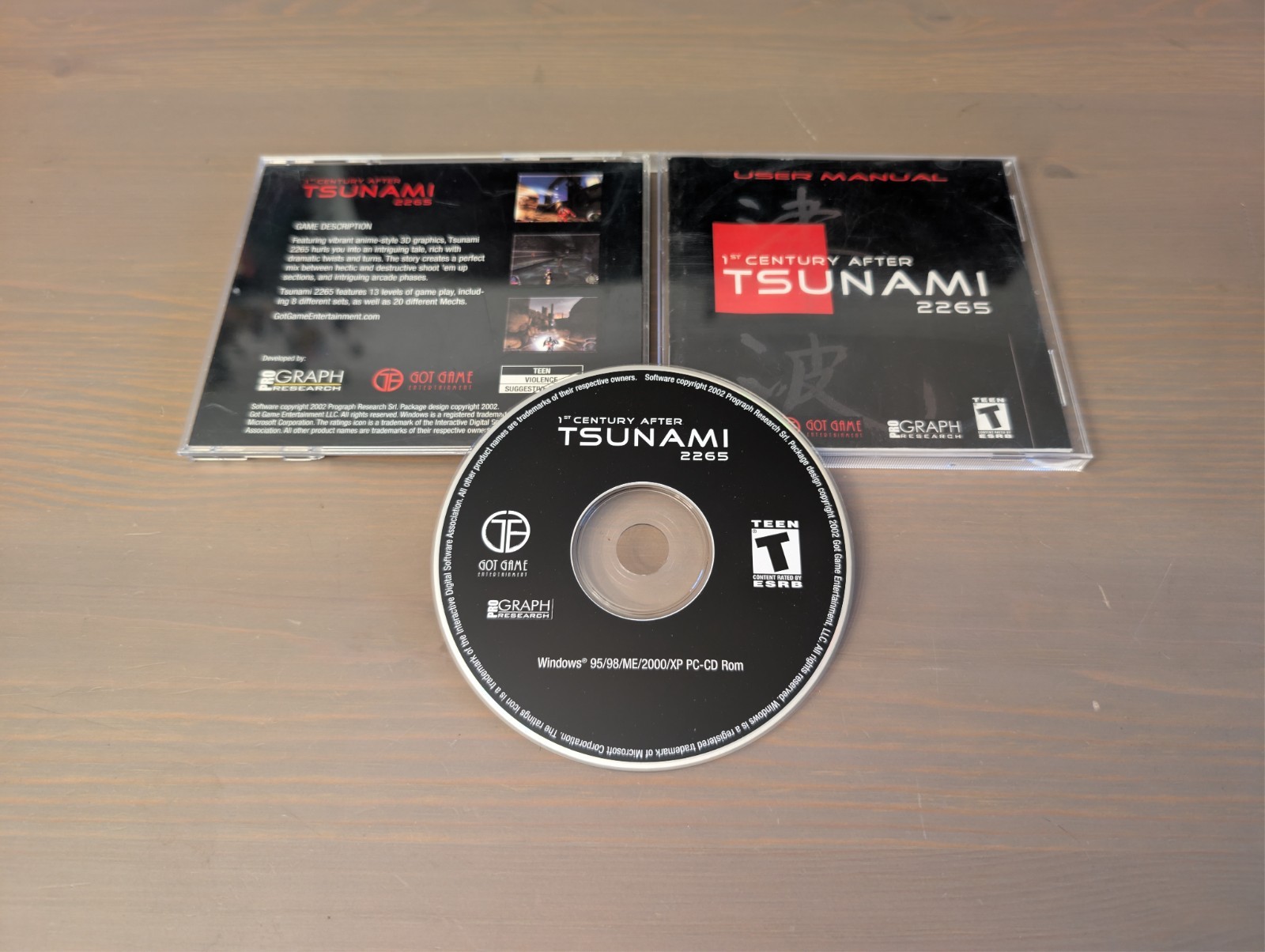 1st Century after Tsunami 2265 PC CD computer game (Tsunami 2256)