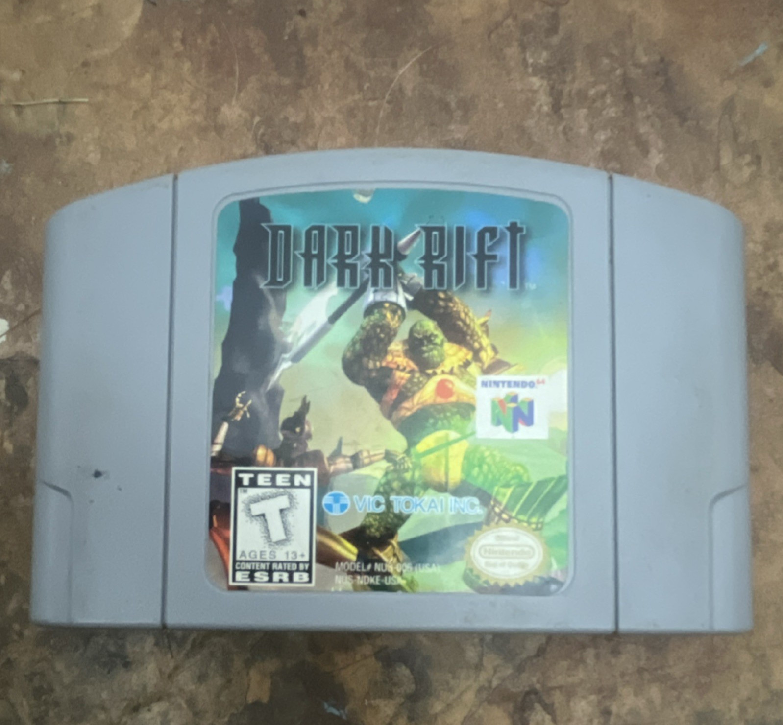 Dark Rift Nintendo 64 N64 NTSC-U/C (US/Canada) T-Teen Vic Tokai