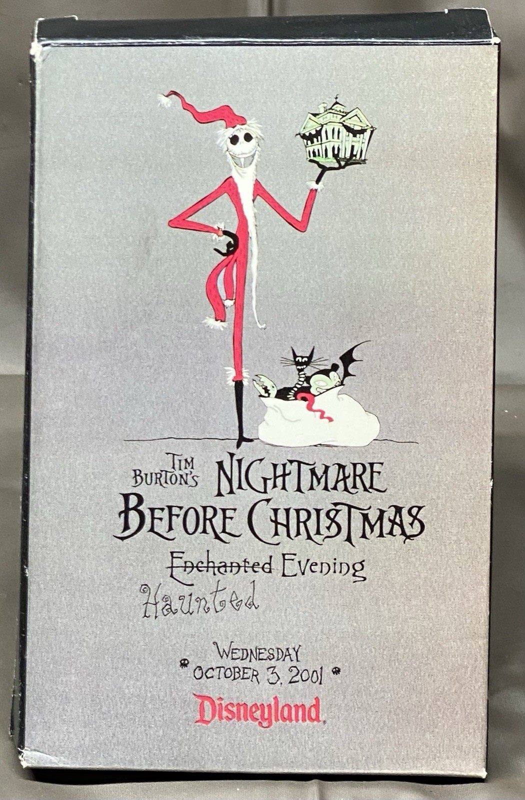 Disneyland Exclusive Nightmare Before Christmas Tarot Cards 2001 Haunted Evening