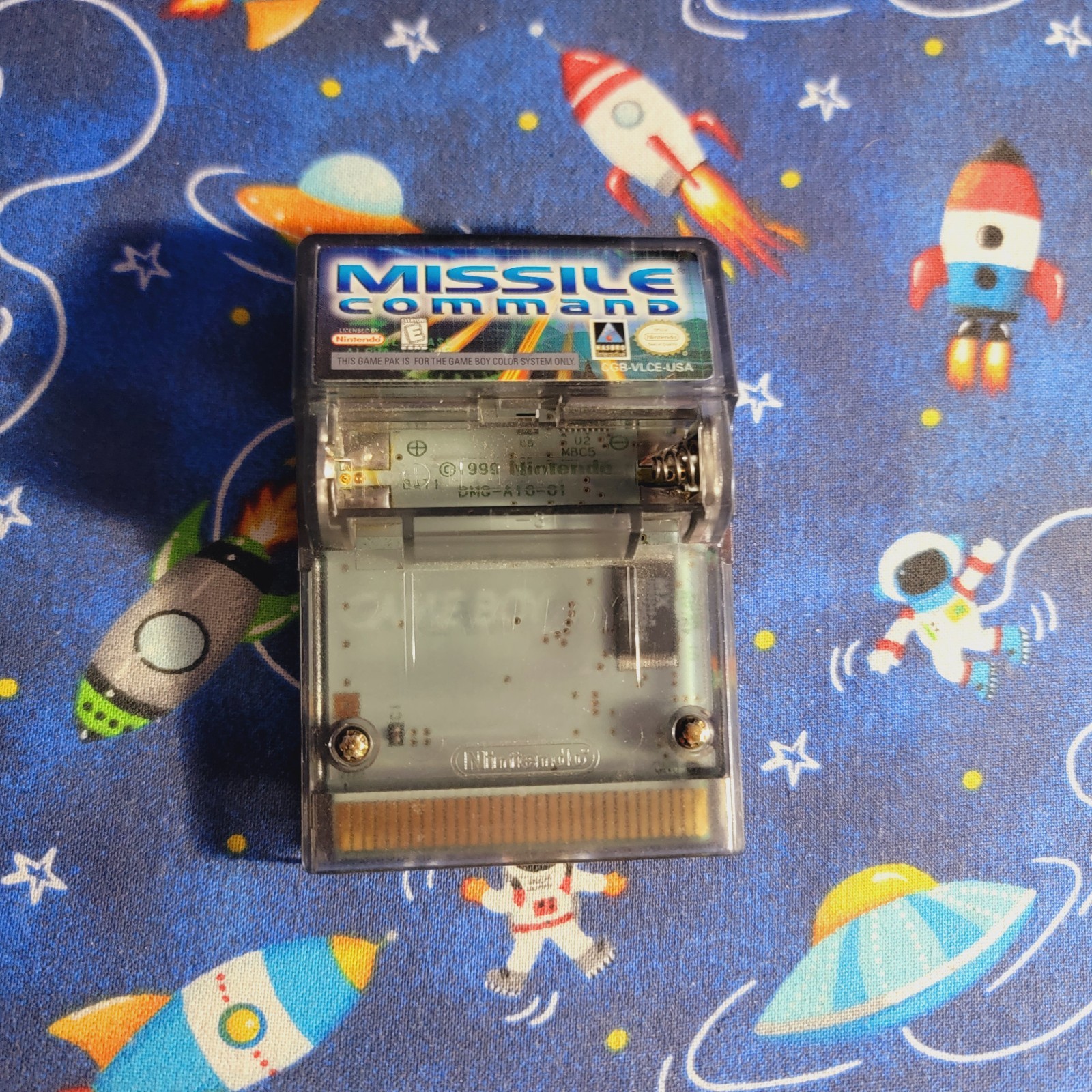 Missile Command | Nintendo Game Boy Color | Tested | Authentic | Rumbles Video