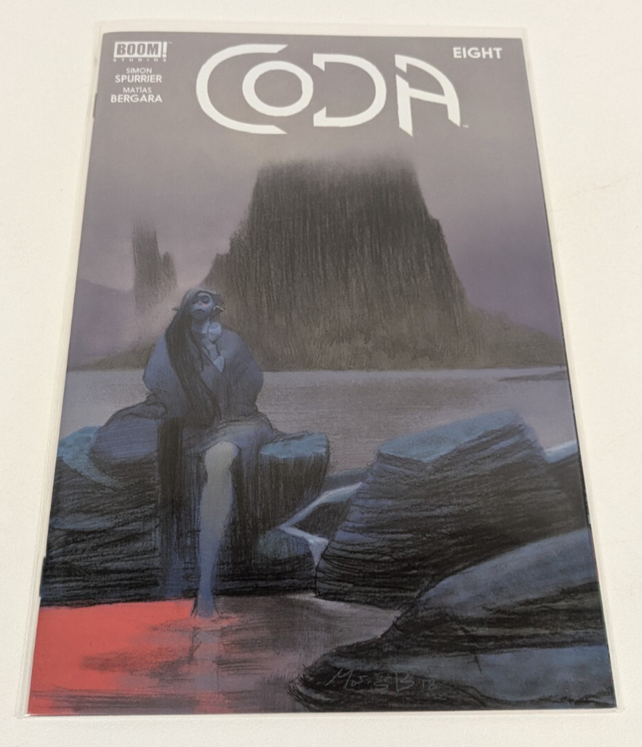 Coda #8 Cover A Simon Spurrier Boom Studios 2019 Bergara Fantasy Bag & Board