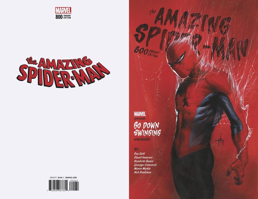 Amazing Spider-Man Vol 4 #800 Cover N Incentive Gabriele Dell Ott Near Mint