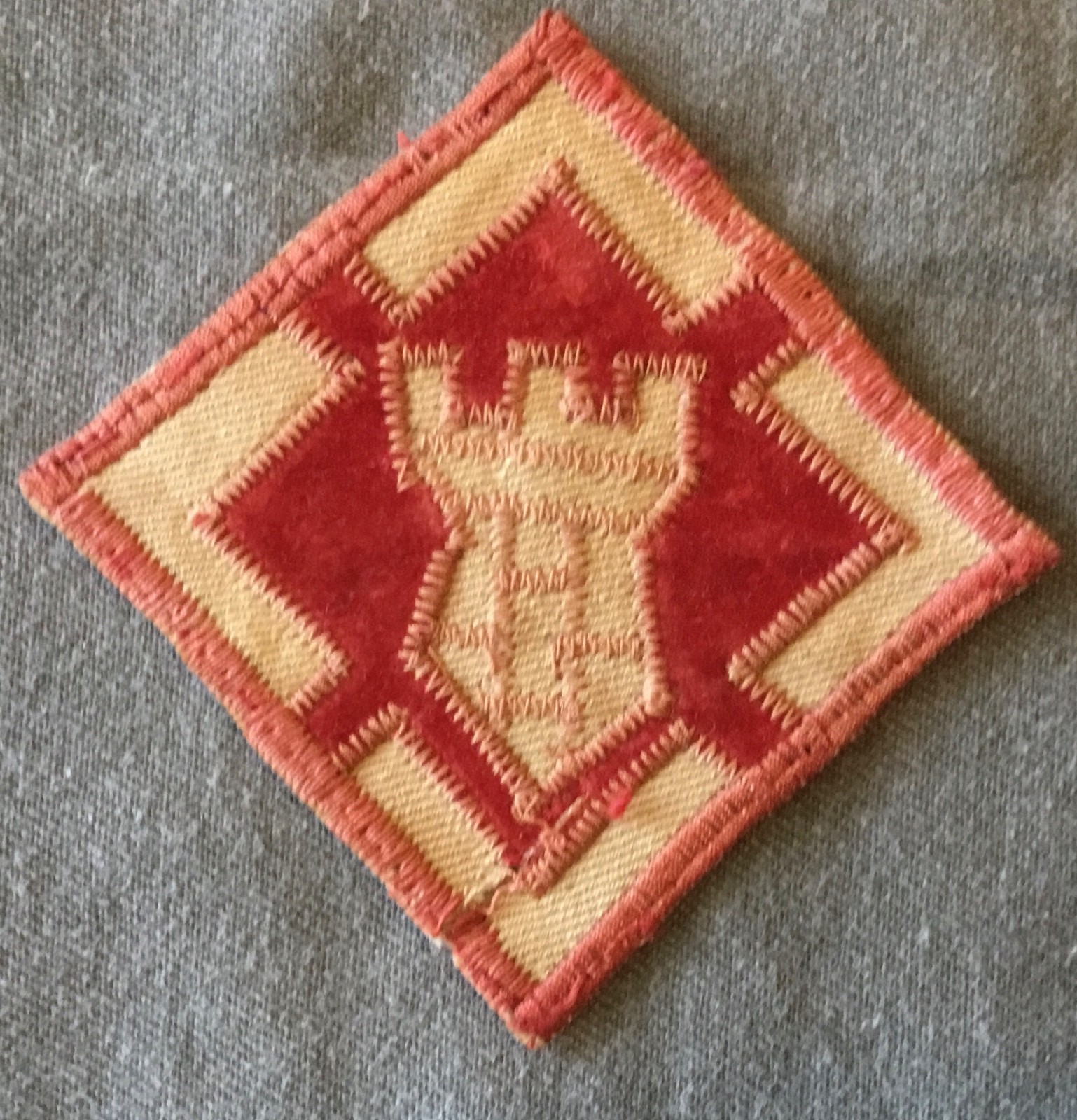 Vietnam War Theater Made US Army 20th Engineer Brigade Patch Vietnamese made SSI