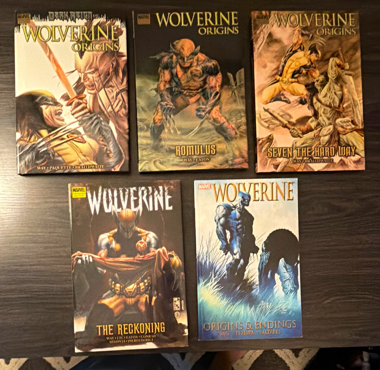 Marvel Wolverine: Origins Lot (5) Romulus Seven the Hard Way Dark Reign