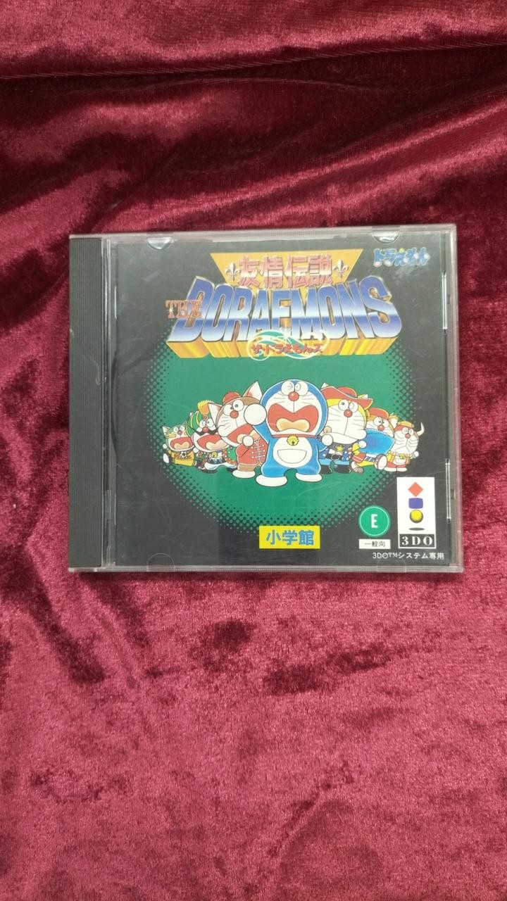 Doraemon FZ-SJ5551 3DO Game with Case & Manual, Light Scratches, Legend