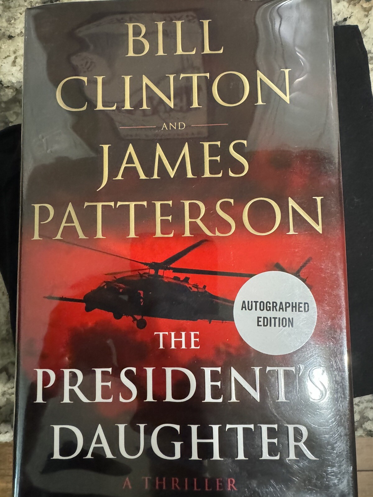 Bill Clinton + James Patterson Signed Book Presidents Daughter HCB Auto JSA COA