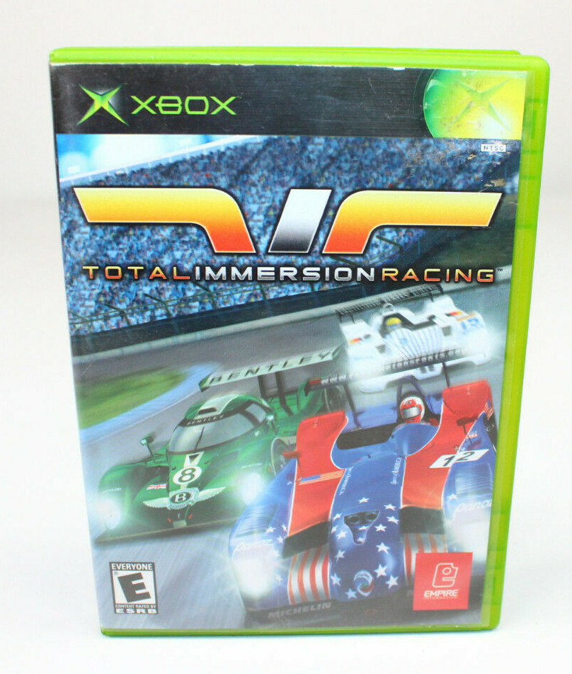 Total Immersion Racing Microsoft Xbox Original Video Game Tested Good