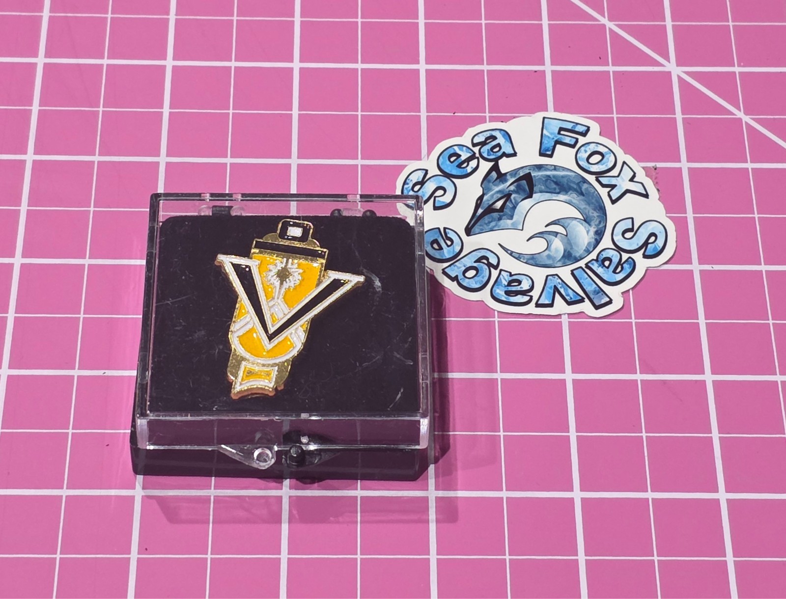 Faction LAPEL PIN -- Mercenaries Kickstarter - Genuine Catalyst -NEW