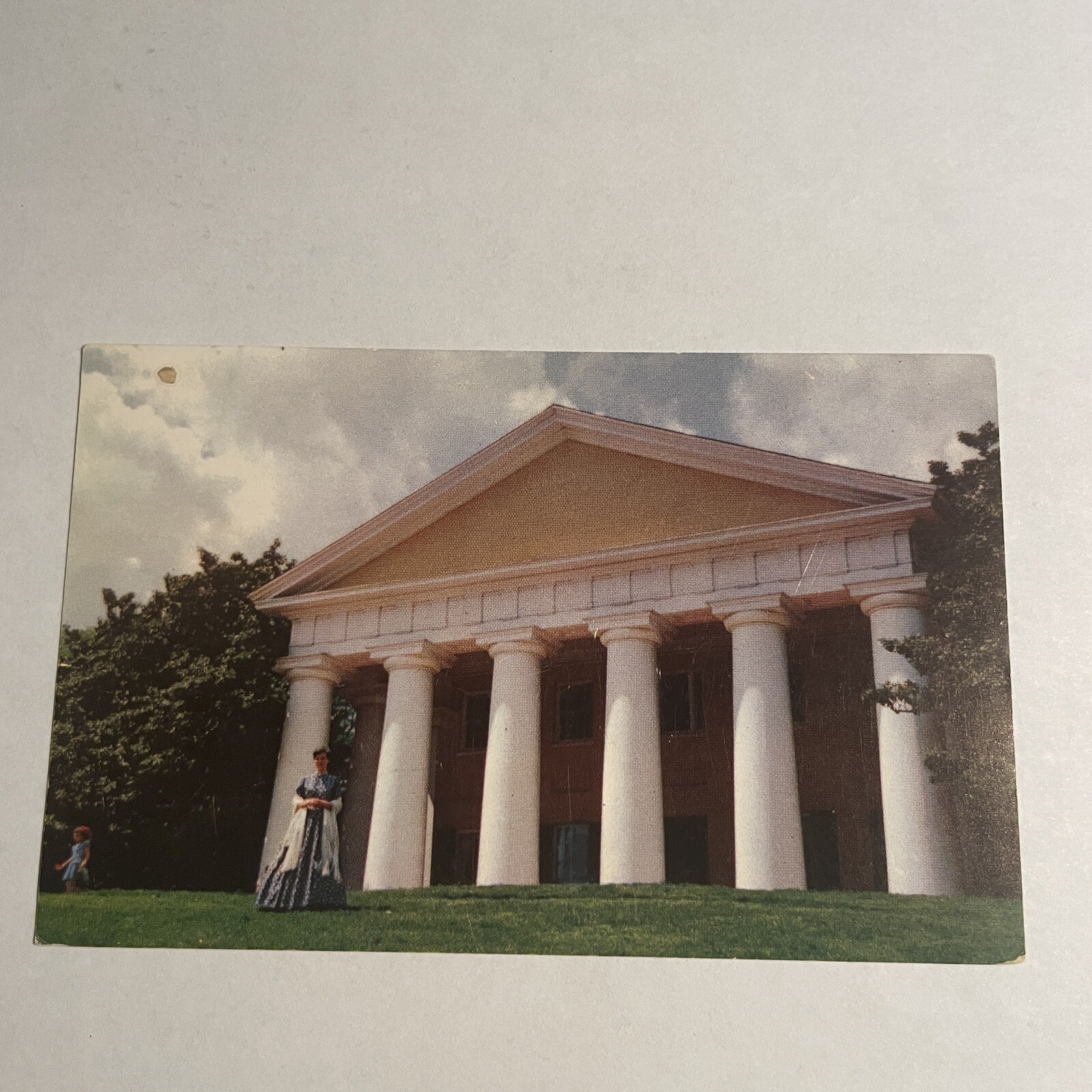 Postcard Custis-Lee Mansion Arlington Virginia USA