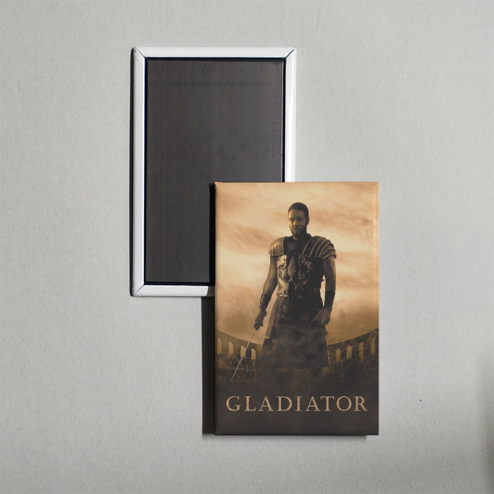 Gladiator Mini Movie Poster Fridge Locker Magnet