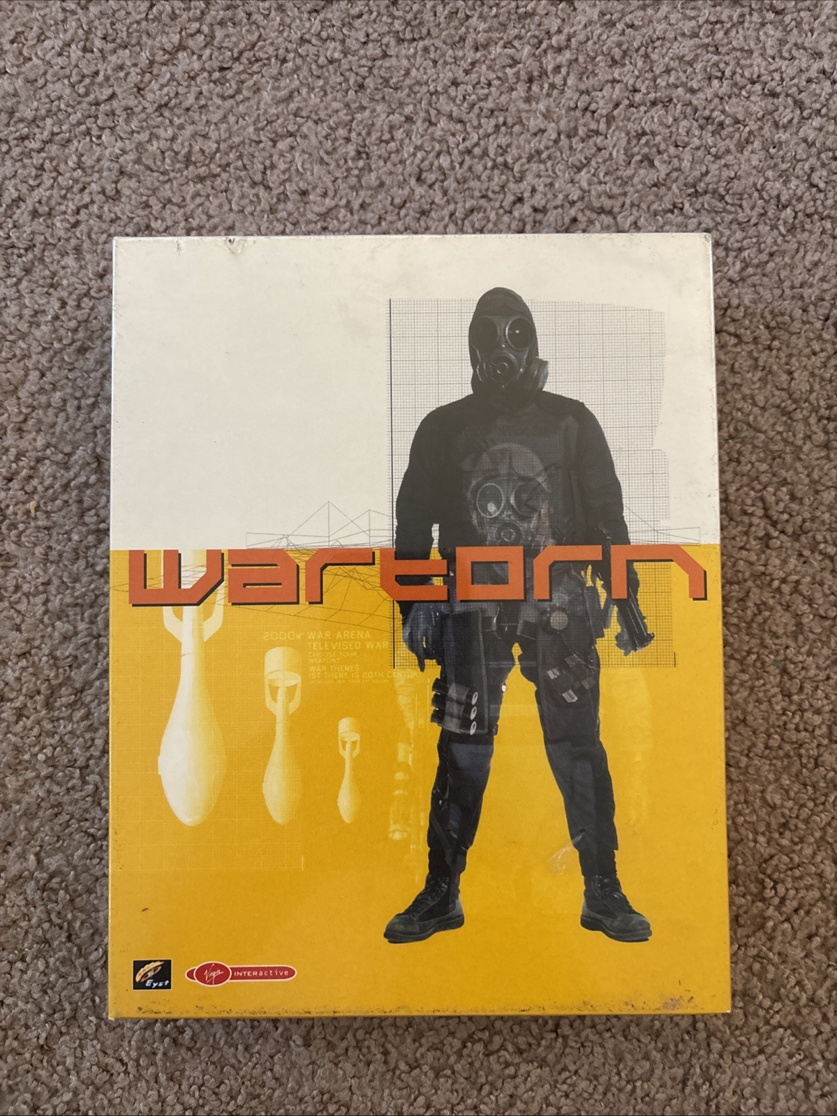 Wartorn 3D Strategy War Game PC GAME 2000 CD Virgin BRAND NEW SEALED