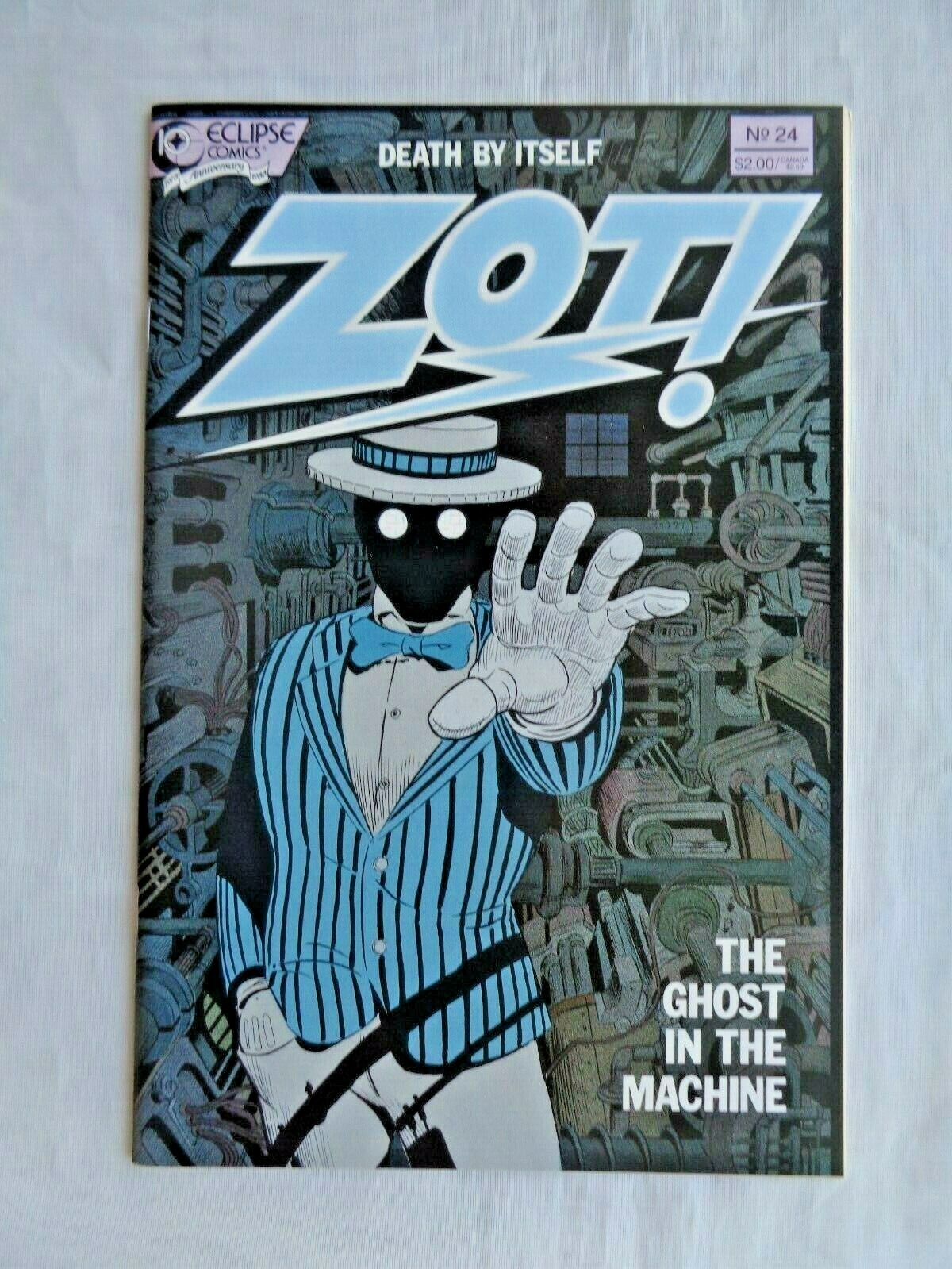 Zot  No. 24 December 1988 Eclipse Comics Scott McCloud First Printing NM (9.4)
