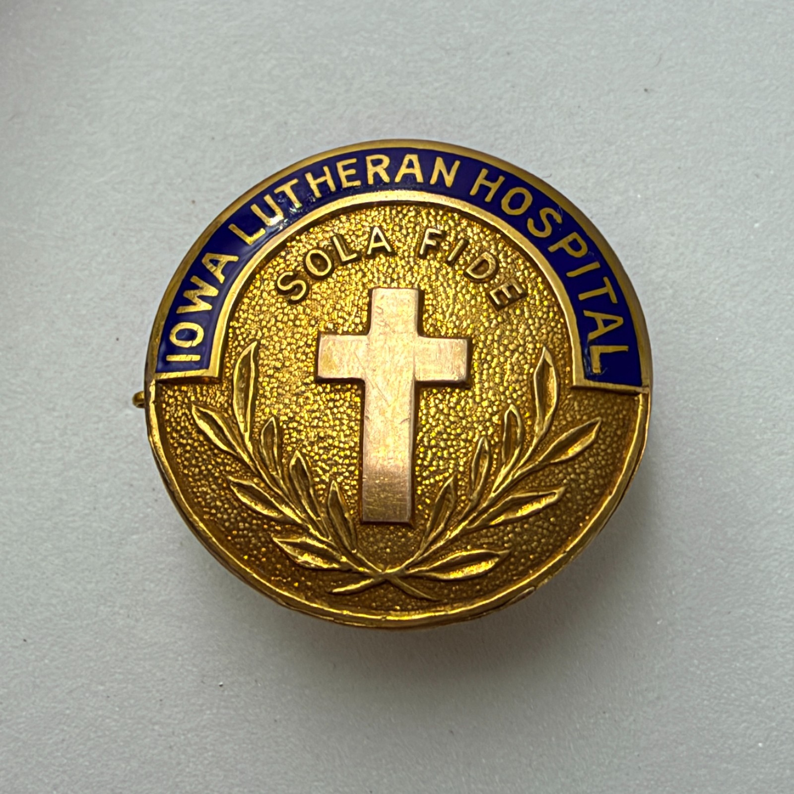 Rare 10k Gold Iowa Lutheran Hospital Nurses Pin School of Nursing Vintage