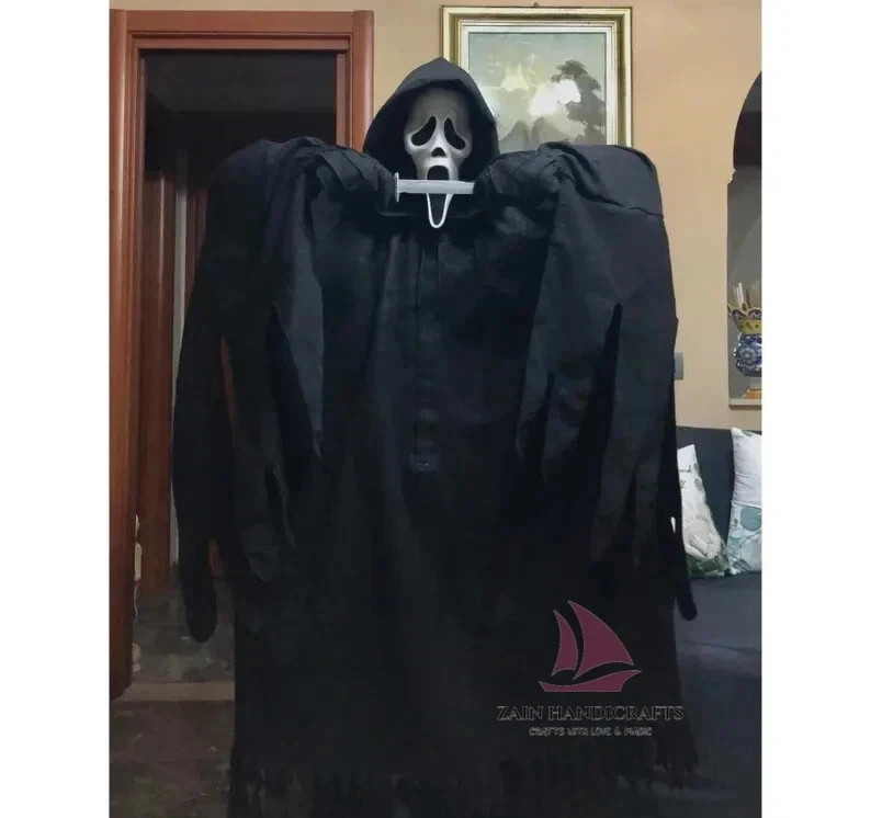 ZAIN Halloween Ghost face, Scary costumes, horror costume christmas gift
