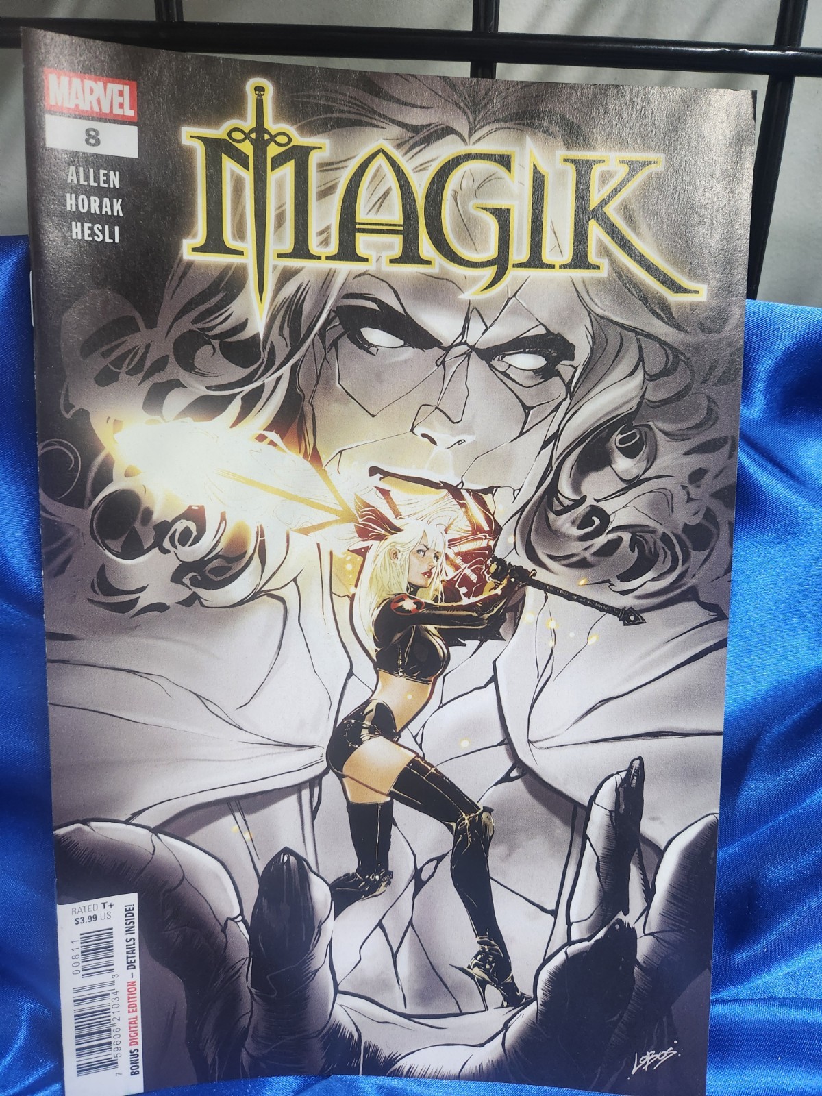 Magik #8 First Print Cover A. We Combine We Pack Well 