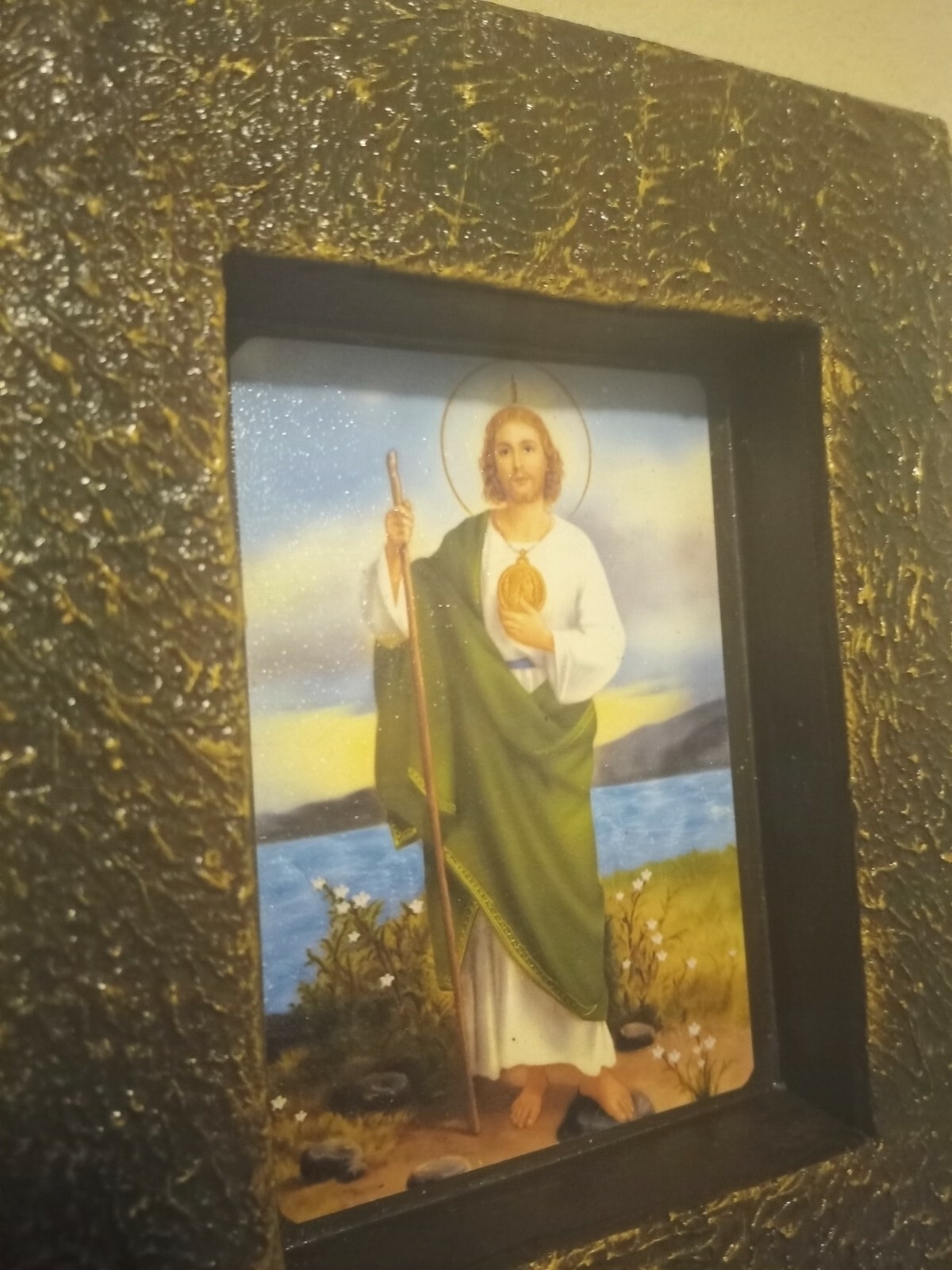 St Jude wood  retablo (nicho) B2
