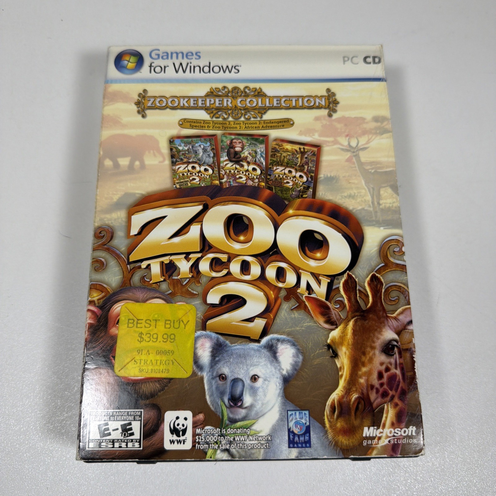 Zoo Tycoon 2 Windows Computer Game