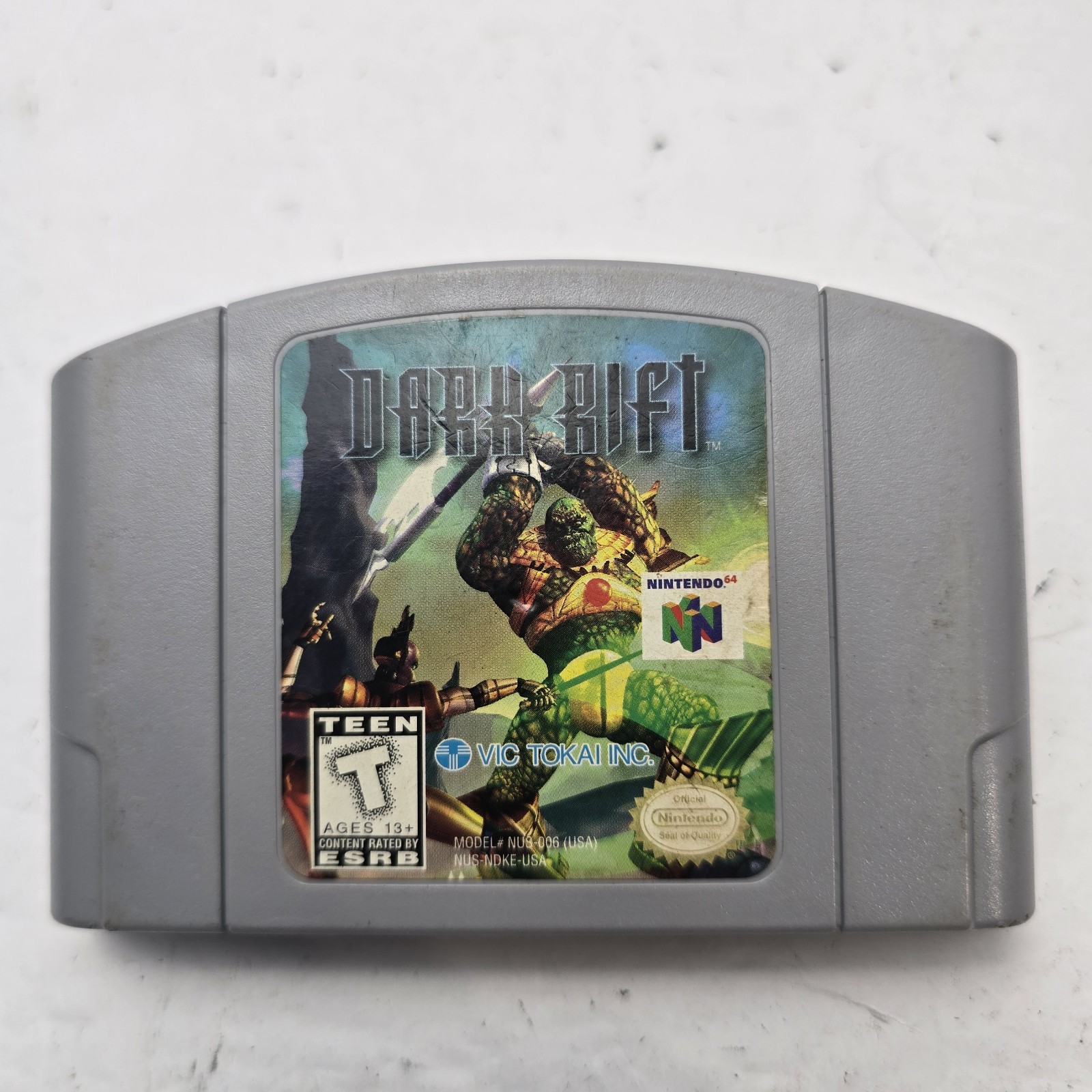Dark Rift (Nintendo 64, 1997) CARTRIDGE ONLY 
