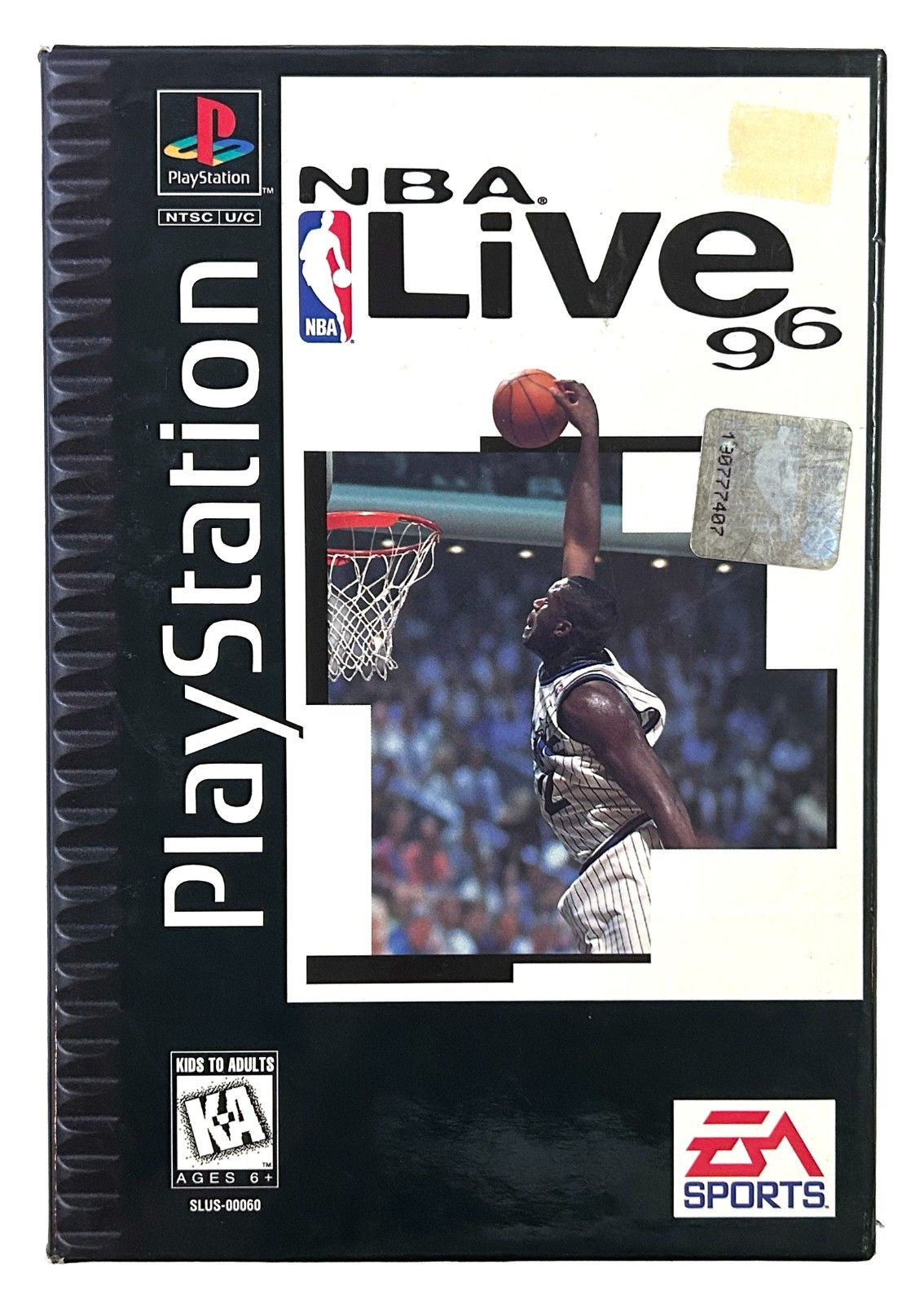 NBA Live 96 (Sony PlayStation 1 / PS1) 1996 - Complete / CIB - Longbox - Tested