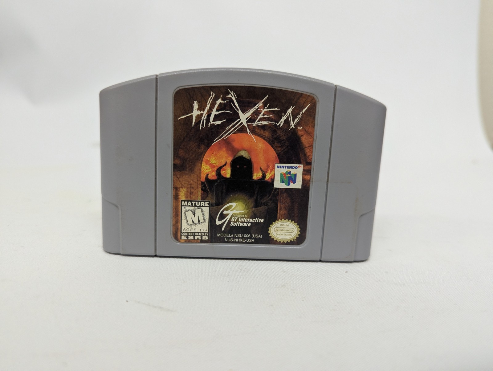 Hexen (Nintendo 64, N64) • Authentic Cartridge Only • Tested & Working
