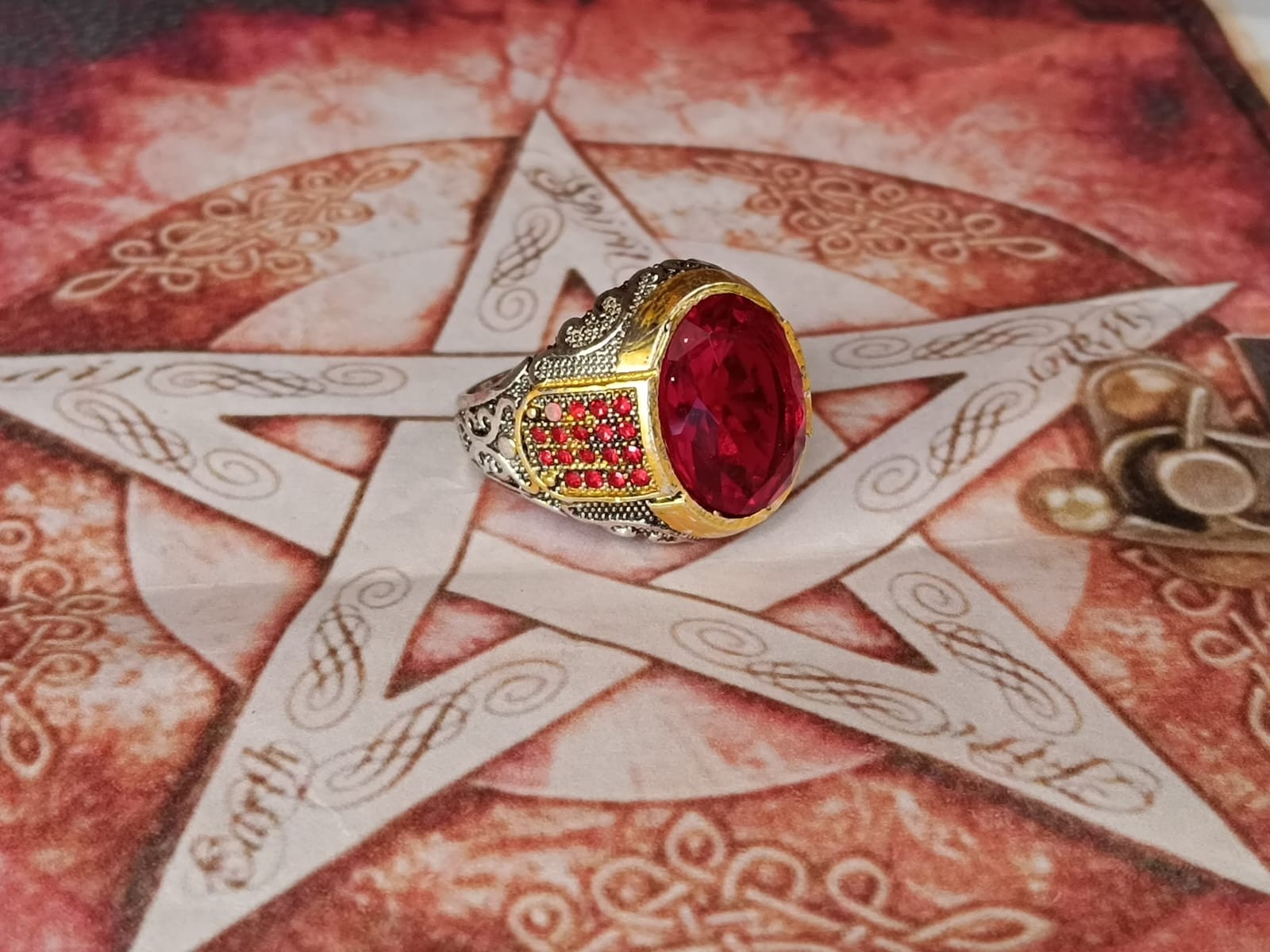 Illuminati Portal Ring - The Doorway to Power, Riches and Knowledge+++