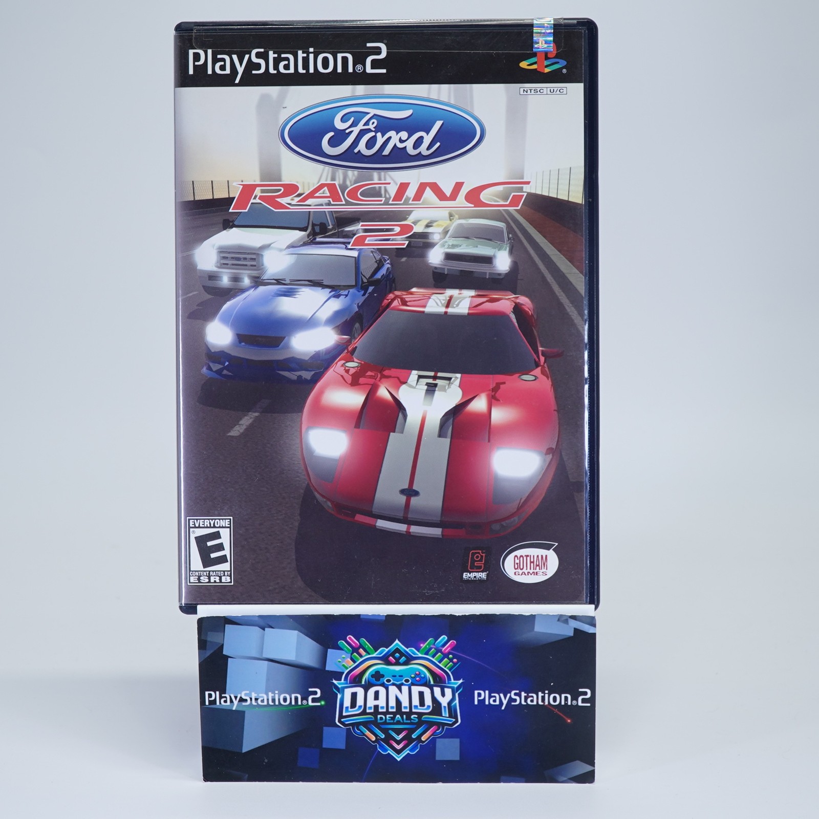 Ford Racing 2 PS2 Sticker Sealed - PlayStation 2