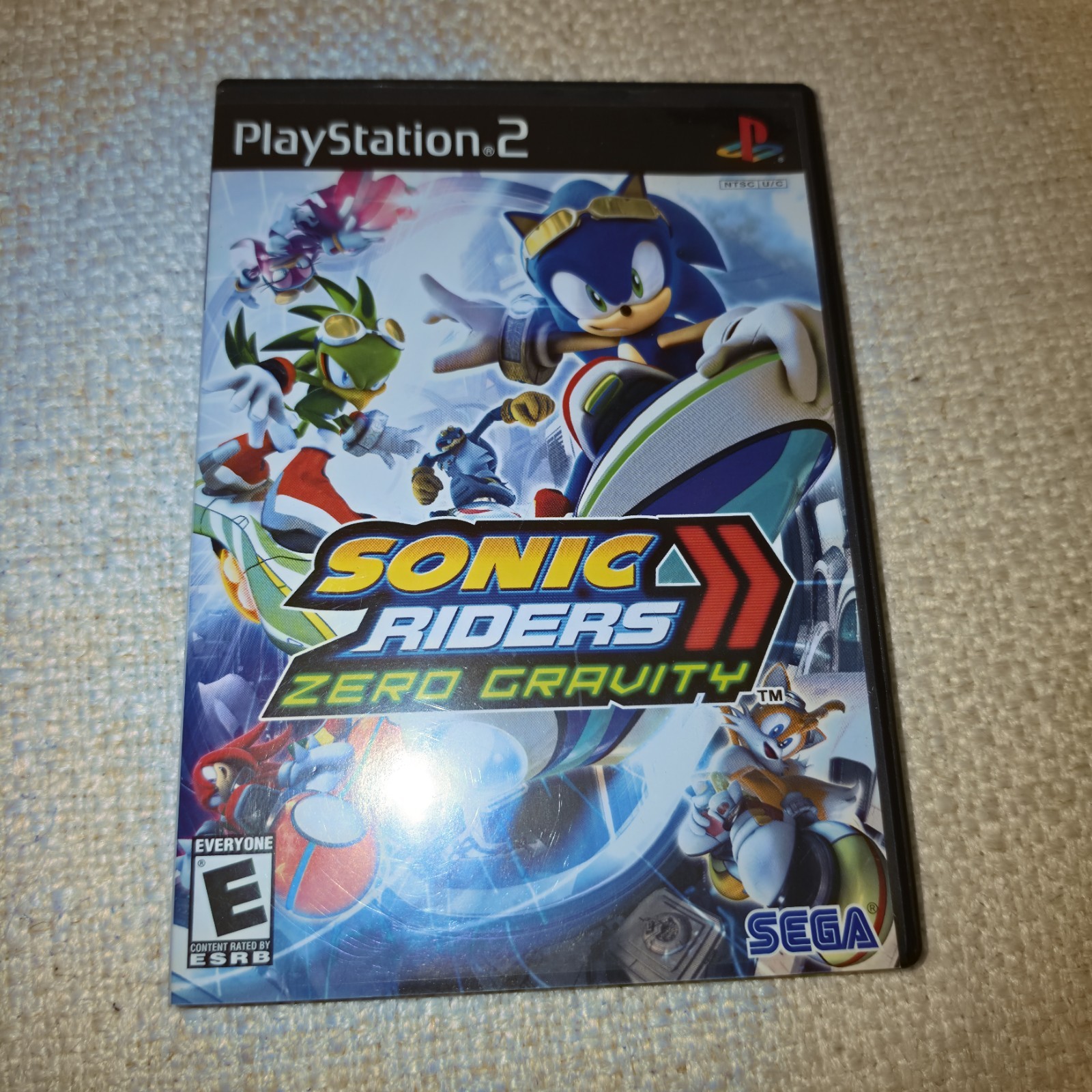 Sonic Riders: Zero Gravity (Sony PlayStation 2, 2008) W/ Manual