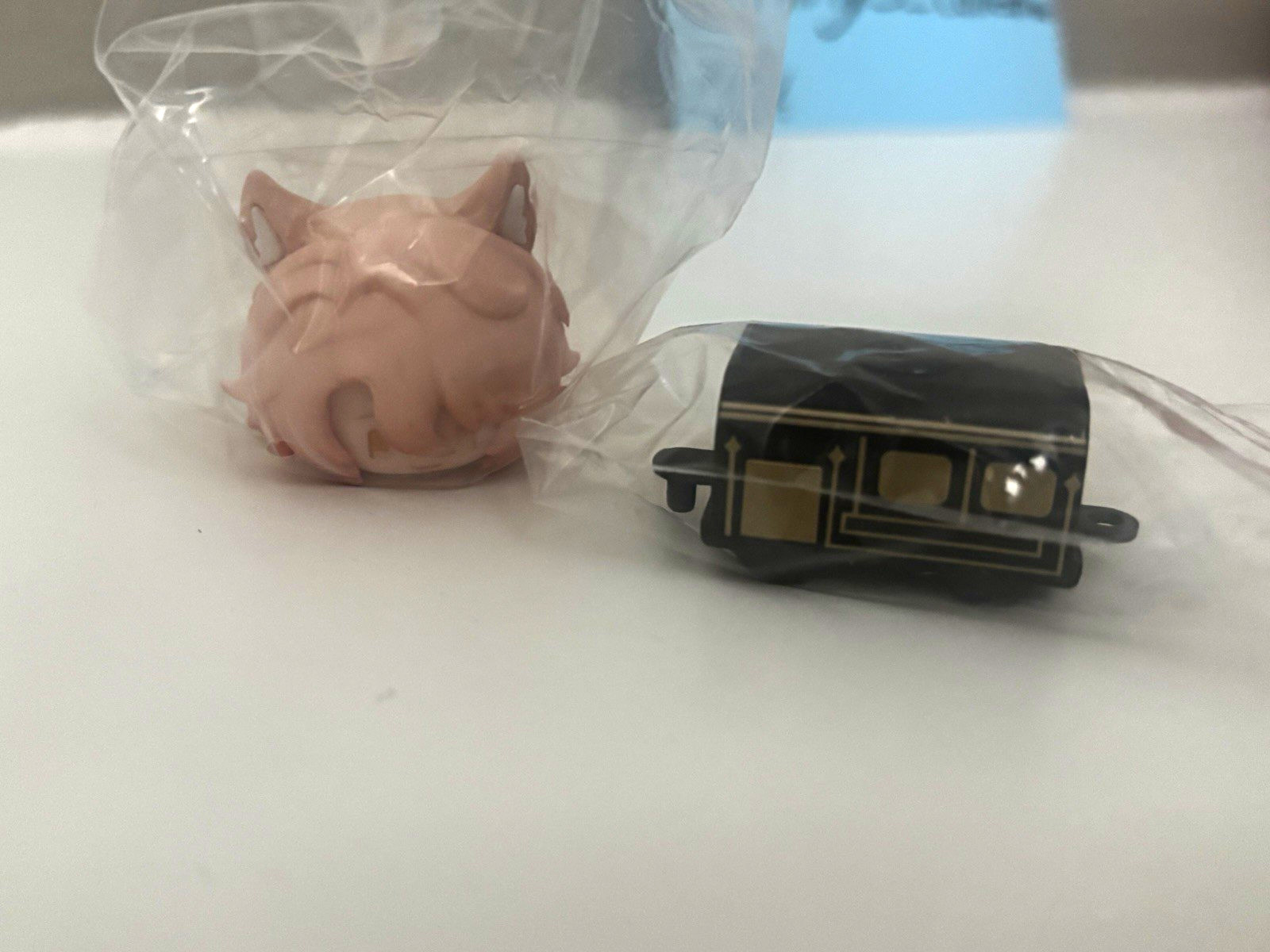 Jiaoqiu honkai star rail/hsr train mini stackable figure