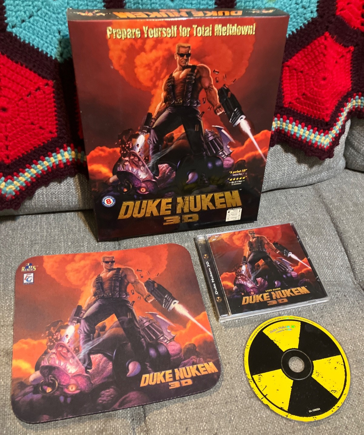 Duke Nukem 3D (1996) Big Box PC Mousepad 