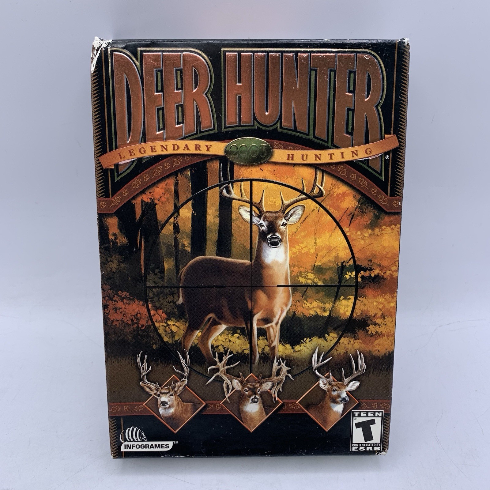 Deer Hunter 2003: Legendary Hunting (Windows PC CD-ROM 2002) SEALED NEW NOS