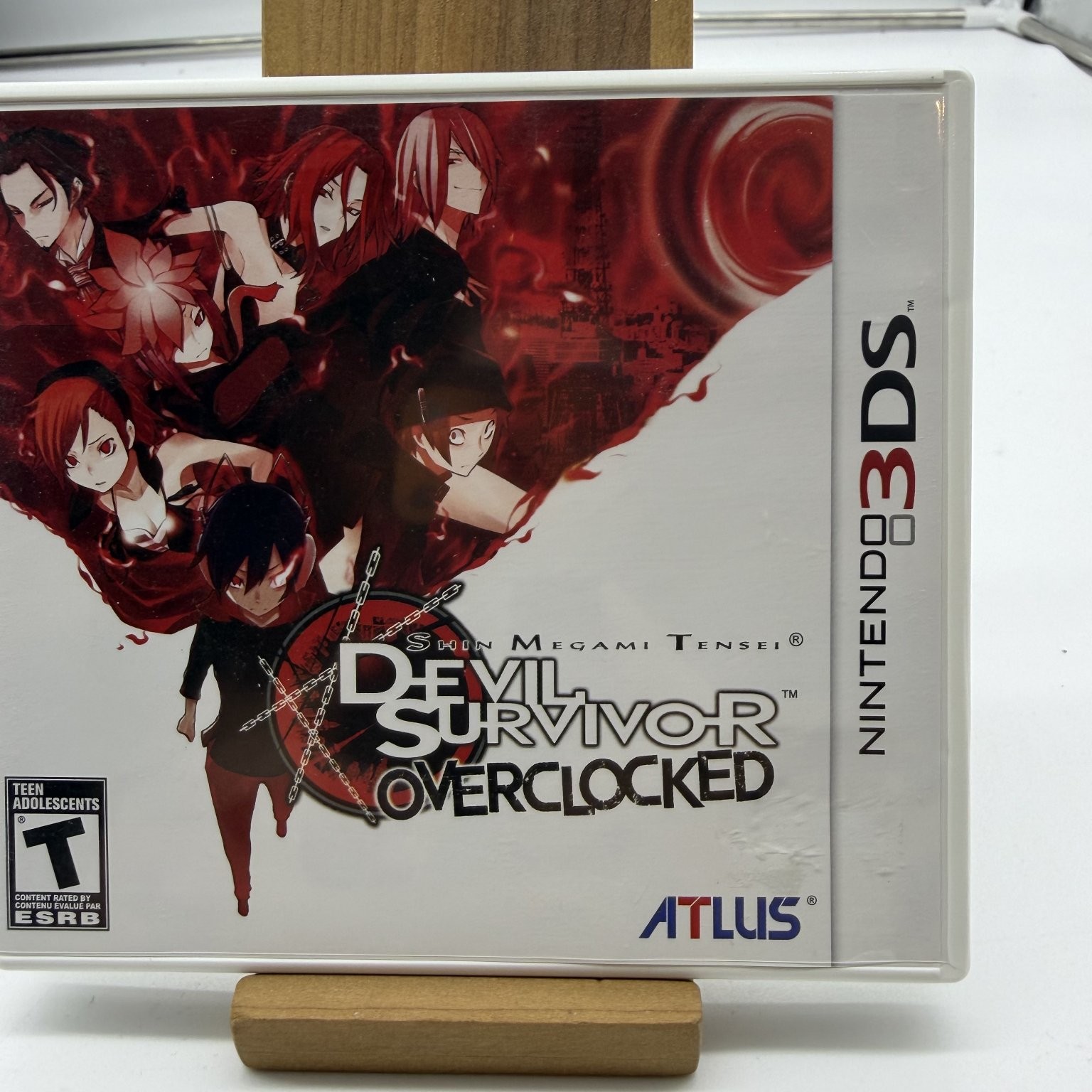Shin Megami Tensei Devil Survivor Overclocked Nintendo 3DS RPG Strategy CIB
