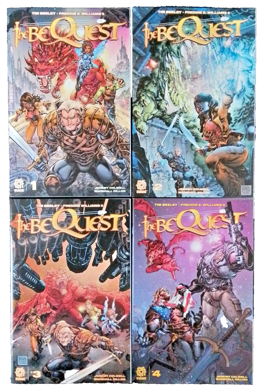 The Bequest 1 2 3 4 complete series set NM Freddie Williams comic lot